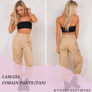 I.AM.GIA Cobain Pants Tan Medium